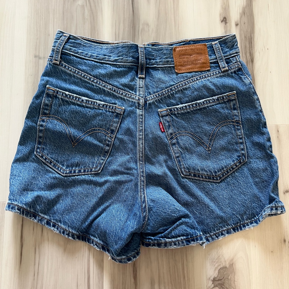 Levi's Blue Denim Jean Shorts
